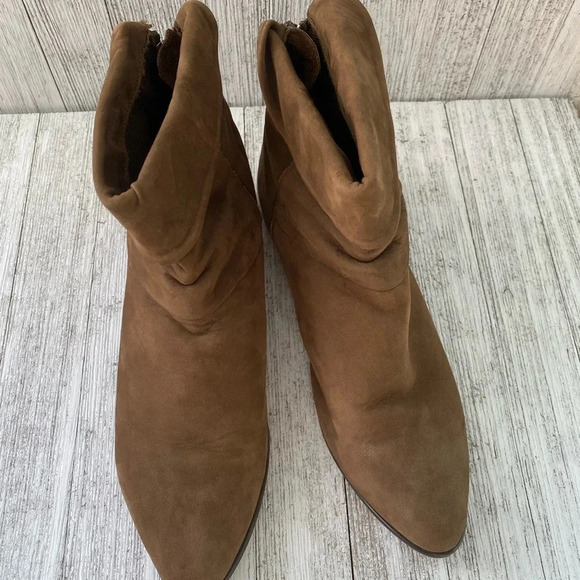 Buskens suede ankle boots Size 8 color mocha brown - Picture 5 of 13